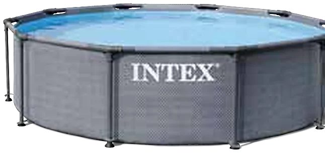 INTEX Prism Frame™ Greyweave medence szőtt mintázattal