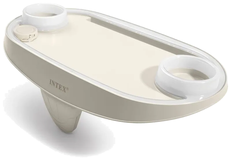 INTEX prémium jakuzzi-tálca LED-világítással és táblagéptartóval